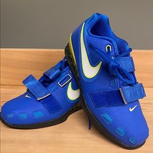 Mens 5.5 womens 7 brand new in box Nike Romaleos 2 cobalt blue